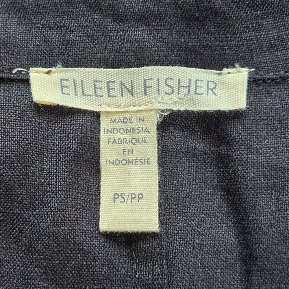 Eileen Fisher Organic Linen LONG Blazer/Robe/Kimono - Picture 3 of 9